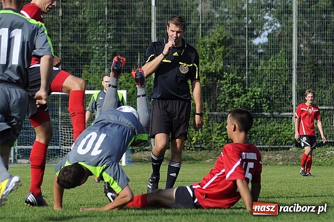 Zdjęcie w galerii na portalu naszraciborz.pl: Trafił Wilk razy kilka... Pierwsze punkty Markowic wiadomości z regionu