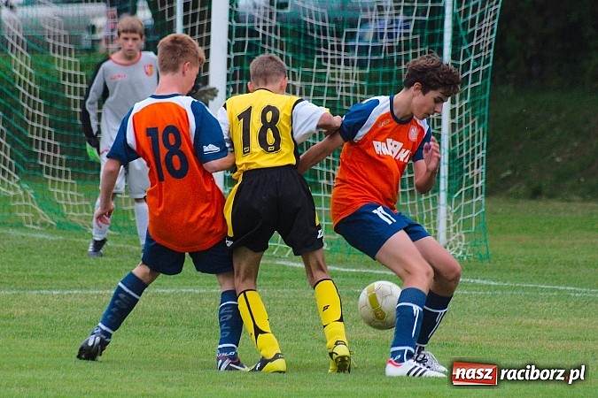 Zdjęcie w galerii na portalu naszraciborz.pl: Trampkarze starsi: Płomień pochłonął Rafako wiadomości z regionu