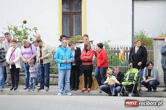 Zdjęcie w galerii na portalu naszraciborz.pl: W Pietraszynie korowód podziwiała cała wieś wiadomości z regionu