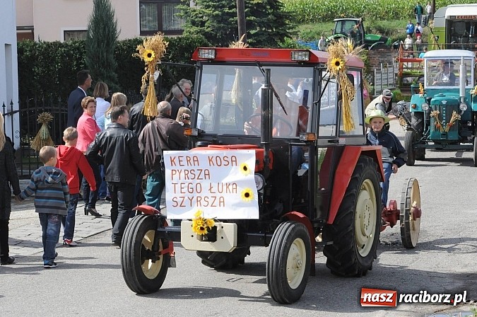 Zdjęcie w galerii na portalu naszraciborz.pl: W Pietraszynie korowód podziwiała cała wieś wiadomości z regionu