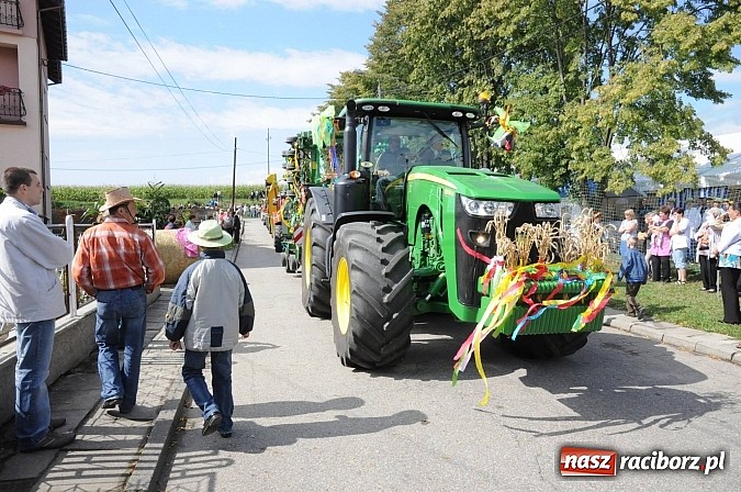 Zdjęcie w galerii na portalu naszraciborz.pl: W Pietraszynie korowód podziwiała cała wieś wiadomości z regionu