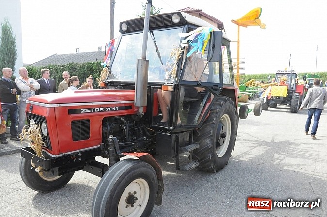 Zdjęcie w galerii na portalu naszraciborz.pl: W Pietraszynie korowód podziwiała cała wieś wiadomości z regionu