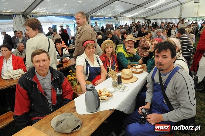 Zdjęcie w galerii na portalu naszraciborz.pl: W Pietraszynie korowód podziwiała cała wieś wiadomości z regionu
