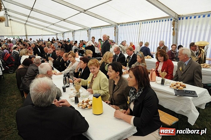 Zdjęcie w galerii na portalu naszraciborz.pl: W Pietraszynie korowód podziwiała cała wieś wiadomości z regionu