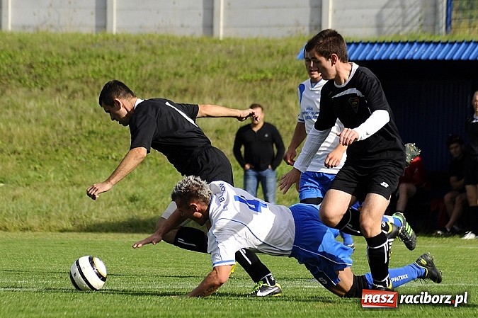Zdjęcie w galerii na portalu naszraciborz.pl: Kapitan uratował punkt dla Czarnych wiadomości z regionu