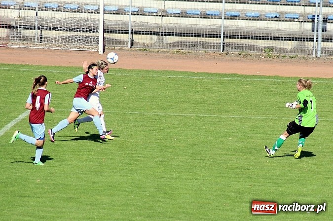 Zdjęcie w galerii na portalu naszraciborz.pl: Siedem bramek unitek na Zamkowej wiadomości z regionu