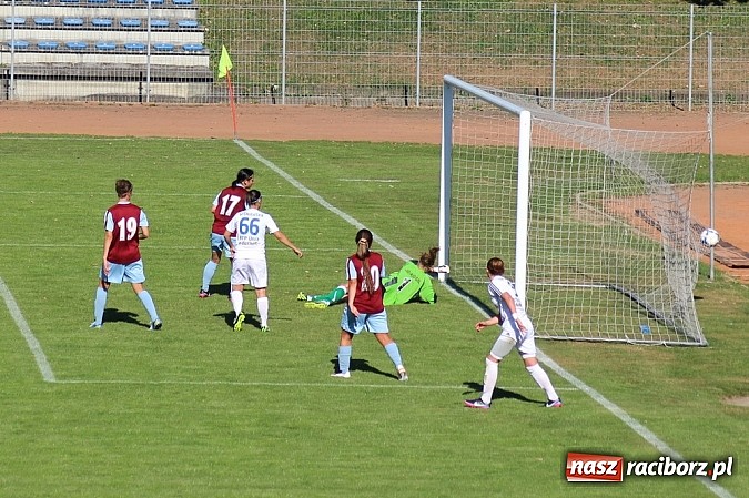 Zdjęcie w galerii na portalu naszraciborz.pl: Siedem bramek unitek na Zamkowej wiadomości z regionu