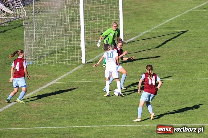 Zdjęcie w galerii na portalu naszraciborz.pl: Siedem bramek unitek na Zamkowej wiadomości z regionu