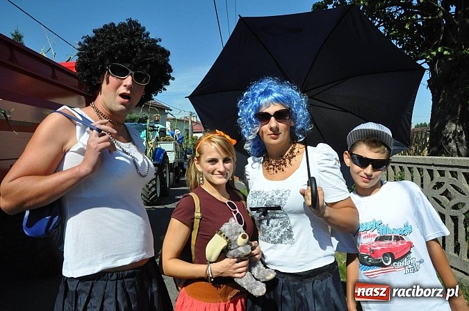 Zdjęcie w galerii na portalu naszraciborz.pl: Dożynki Gminy Krzyżanowice - gigantyczny korowód w Bolesławiu wiadomości z regionu