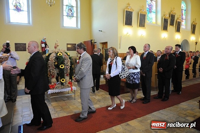 Zdjęcie w galerii na portalu naszraciborz.pl: Dożynki Gminy Krzyżanowice - gigantyczny korowód w Bolesławiu wiadomości z regionu