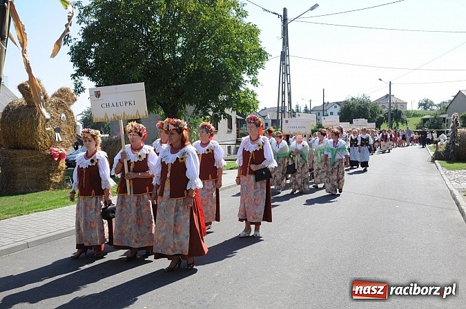 Zdjęcie w galerii na portalu naszraciborz.pl: Dożynki Gminy Krzyżanowice - gigantyczny korowód w Bolesławiu wiadomości z regionu