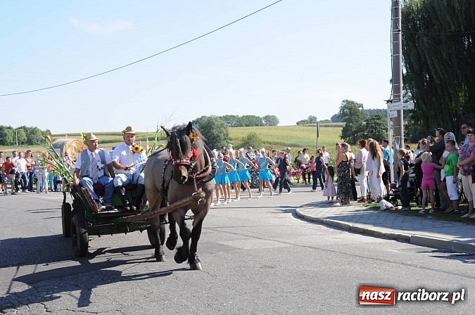 Zdjęcie w galerii na portalu naszraciborz.pl: Dożynki Gminy Krzyżanowice - gigantyczny korowód w Bolesławiu wiadomości z regionu
