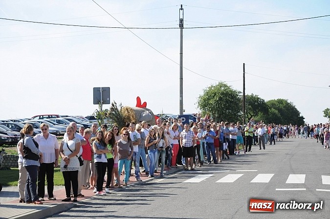 Zdjęcie w galerii na portalu naszraciborz.pl: Dożynki Gminy Krzyżanowice - gigantyczny korowód w Bolesławiu wiadomości z regionu