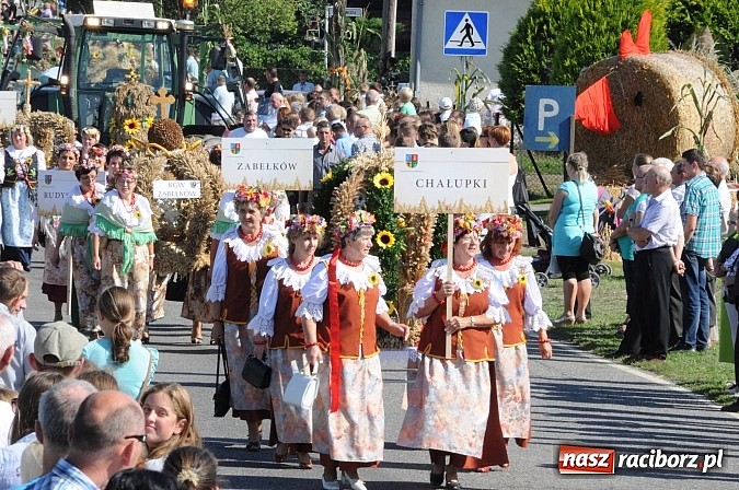 Zdjęcie w galerii na portalu naszraciborz.pl: Dożynki Gminy Krzyżanowice - gigantyczny korowód w Bolesławiu wiadomości z regionu