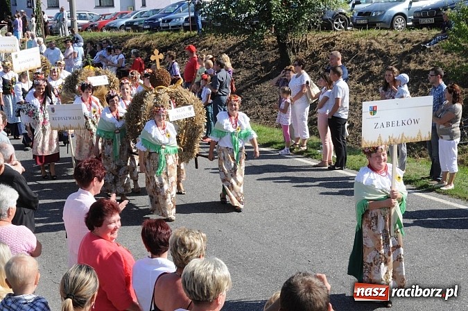 Zdjęcie w galerii na portalu naszraciborz.pl: Dożynki Gminy Krzyżanowice - gigantyczny korowód w Bolesławiu wiadomości z regionu