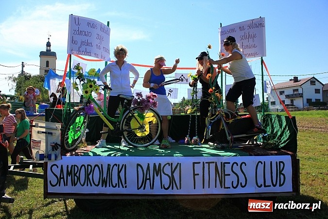 Zdjęcie w galerii na portalu naszraciborz.pl: Dożynki w Samborowicach z policyjnym patrolem i piękną koroną wiadomości z regionu