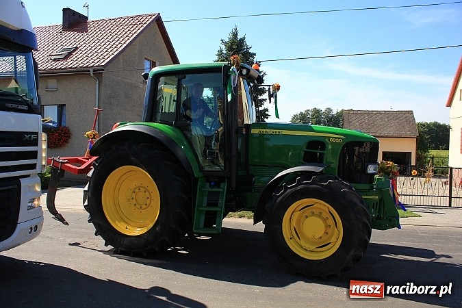 Zdjęcie w galerii na portalu naszraciborz.pl: W Makowie rowerowy korowód dożynkowy wiadomości z regionu