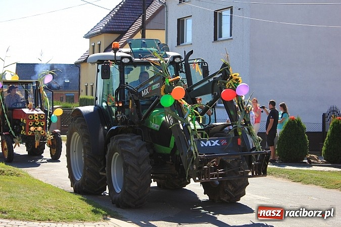 Zdjęcie w galerii na portalu naszraciborz.pl: W Makowie rowerowy korowód dożynkowy wiadomości z regionu