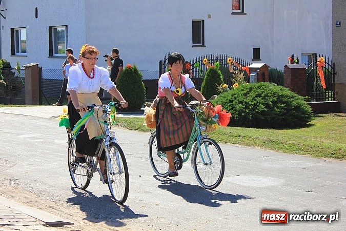 Zdjęcie w galerii na portalu naszraciborz.pl: W Makowie rowerowy korowód dożynkowy wiadomości z regionu