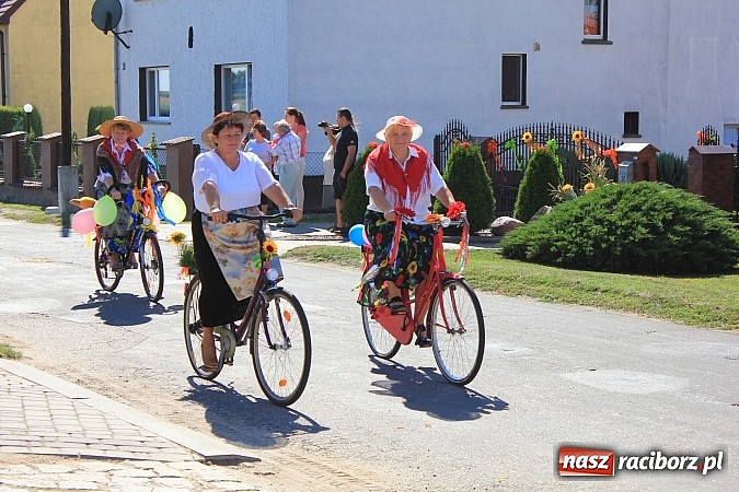 Zdjęcie w galerii na portalu naszraciborz.pl: W Makowie rowerowy korowód dożynkowy wiadomości z regionu