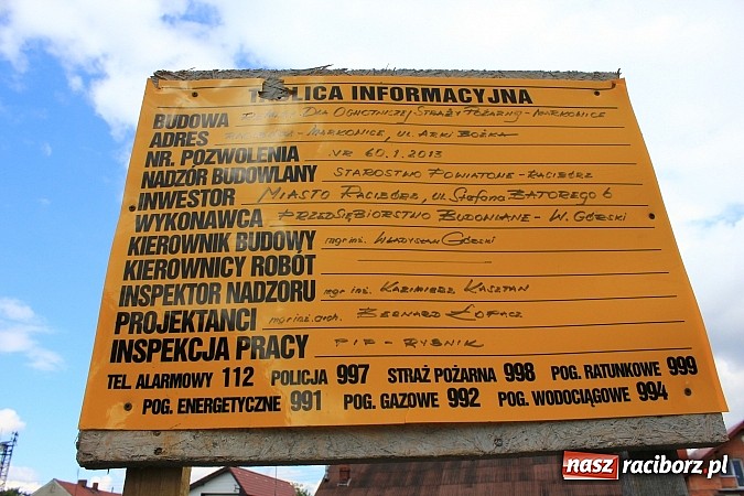 Zdjęcie w galerii na portalu naszraciborz.pl: Jak idzie budowa remizy w Markowicach? wiadomości z regionu