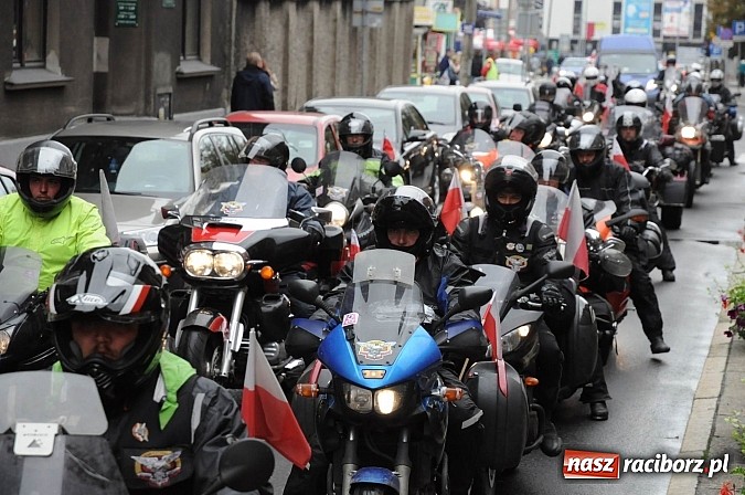 Zdjęcie w galerii na portalu naszraciborz.pl: XIII Rajd Katyński zawitał dziś do Raciborza wiadomości z regionu