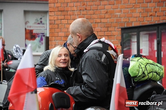 Zdjęcie w galerii na portalu naszraciborz.pl: XIII Rajd Katyński zawitał dziś do Raciborza wiadomości z regionu