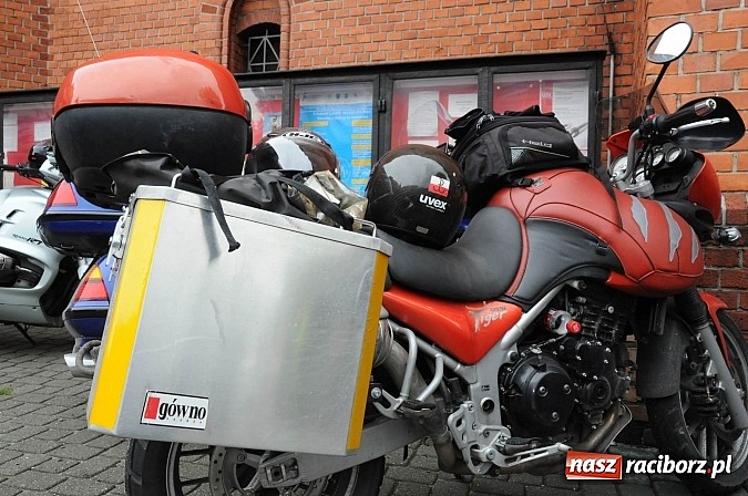 Zdjęcie w galerii na portalu naszraciborz.pl: XIII Rajd Katyński zawitał dziś do Raciborza wiadomości z regionu