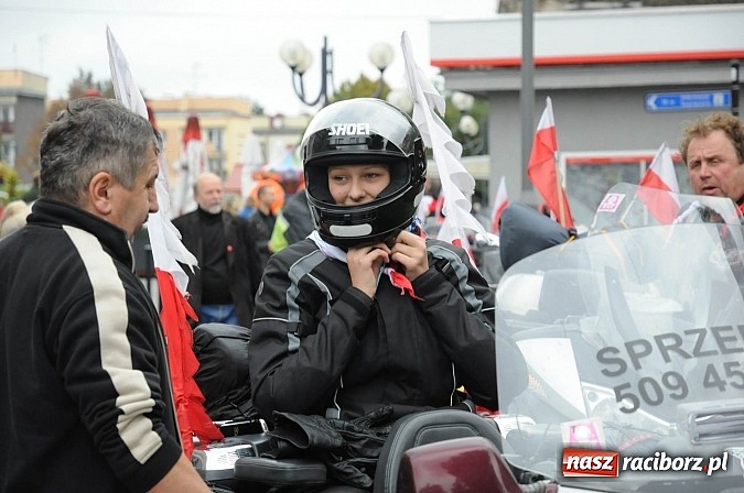 Zdjęcie w galerii na portalu naszraciborz.pl: XIII Rajd Katyński zawitał dziś do Raciborza wiadomości z regionu