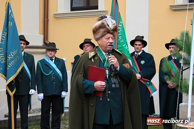 Zdjęcie w galerii na portalu naszraciborz.pl: Myśliwi świętowali dziś w Rudach 90-lecie PZŁ wiadomości z regionu