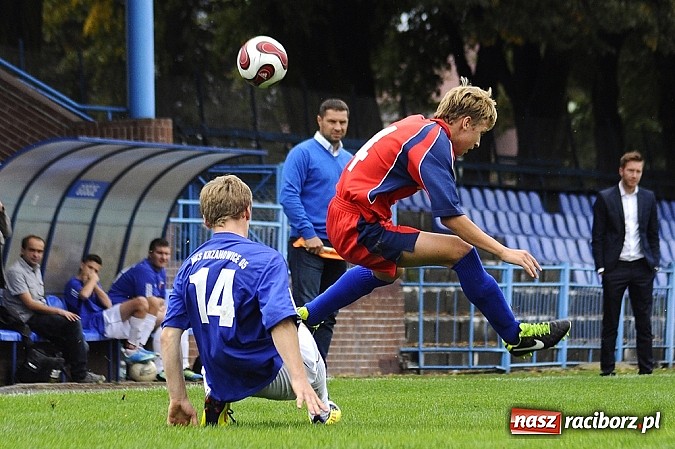 Zdjęcie w galerii na portalu naszraciborz.pl: Krzanowice wygrywają w juniorskim hicie wiadomości z regionu