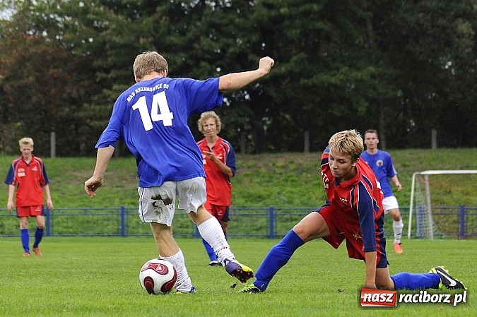 Zdjęcie w galerii na portalu naszraciborz.pl: Krzanowice wygrywają w juniorskim hicie wiadomości z regionu