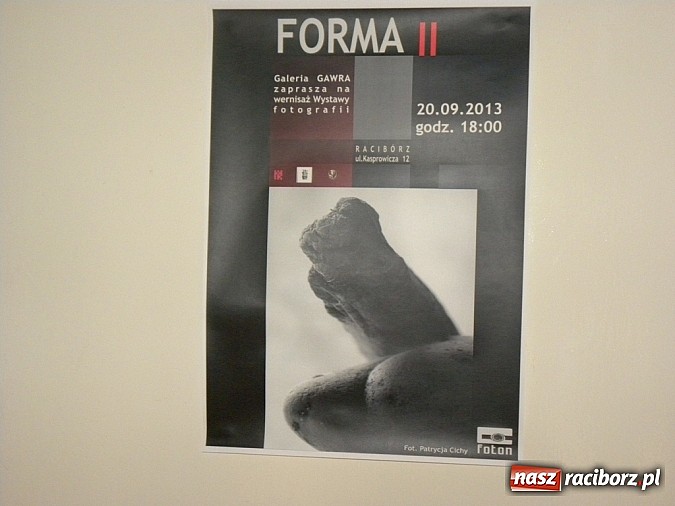 Zdjęcie w galerii na portalu naszraciborz.pl: Forma II - wernisaż wystawy wiadomości z regionu