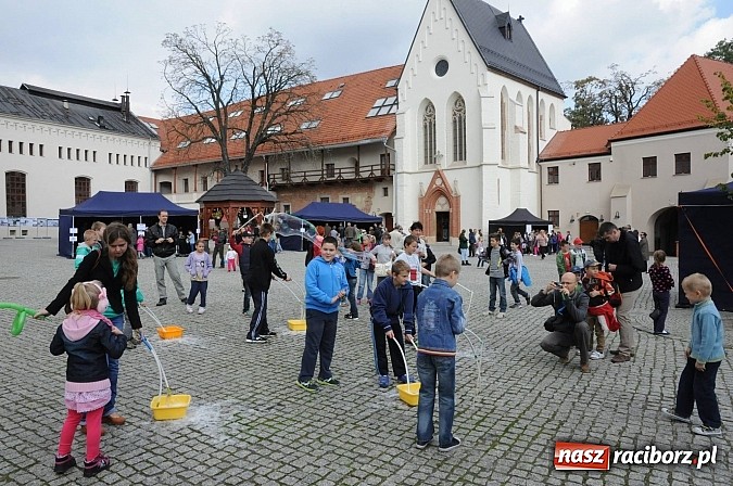 Zdjęcie w galerii na portalu naszraciborz.pl: Dziedziniec zamku zamienił się w wielkie naukowe laboratorium wiadomości z regionu