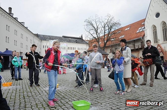 Zdjęcie w galerii na portalu naszraciborz.pl: Dziedziniec zamku zamienił się w wielkie naukowe laboratorium wiadomości z regionu