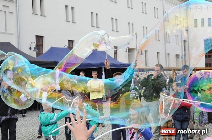 Zdjęcie w galerii na portalu naszraciborz.pl: Dziedziniec zamku zamienił się w wielkie naukowe laboratorium wiadomości z regionu