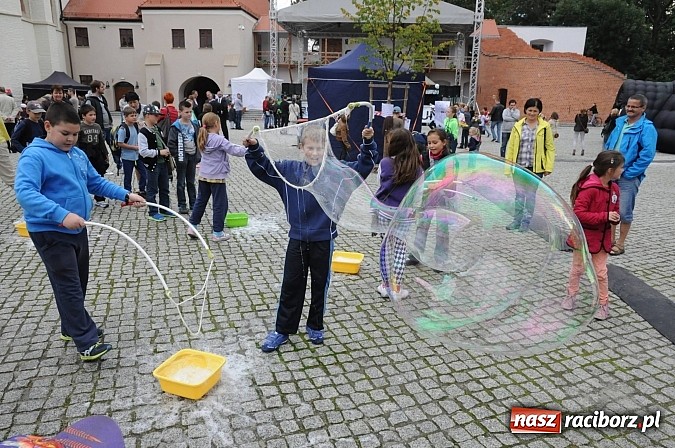 Zdjęcie w galerii na portalu naszraciborz.pl: Dziedziniec zamku zamienił się w wielkie naukowe laboratorium wiadomości z regionu