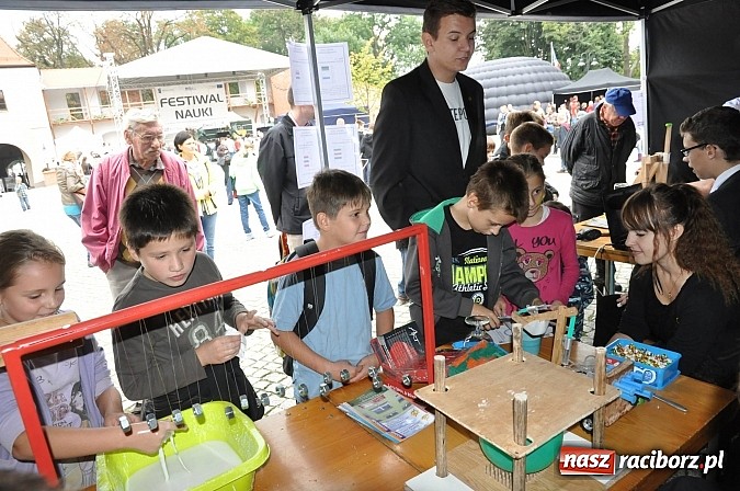 Zdjęcie w galerii na portalu naszraciborz.pl: Dziedziniec zamku zamienił się w wielkie naukowe laboratorium wiadomości z regionu