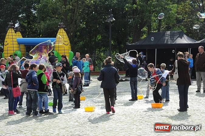 Zdjęcie w galerii na portalu naszraciborz.pl: Dziedziniec zamku zamienił się w wielkie naukowe laboratorium wiadomości z regionu