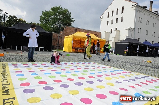 Zdjęcie w galerii na portalu naszraciborz.pl: Dziedziniec zamku zamienił się w wielkie naukowe laboratorium wiadomości z regionu