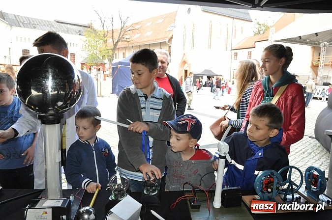 Zdjęcie w galerii na portalu naszraciborz.pl: Dziedziniec zamku zamienił się w wielkie naukowe laboratorium wiadomości z regionu
