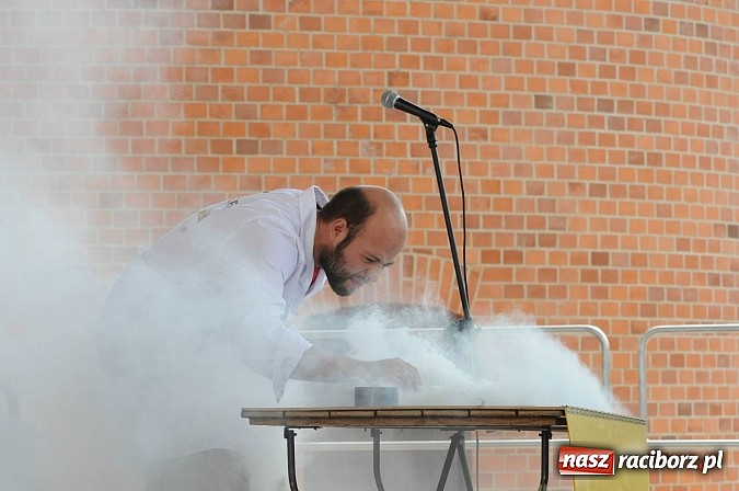 Zdjęcie w galerii na portalu naszraciborz.pl: Dziedziniec zamku zamienił się w wielkie naukowe laboratorium wiadomości z regionu