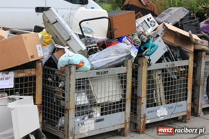 Zdjęcie w galerii na portalu naszraciborz.pl: Za zużyty sprzęt otrzymali sadzonki i świetlówki wiadomości z regionu