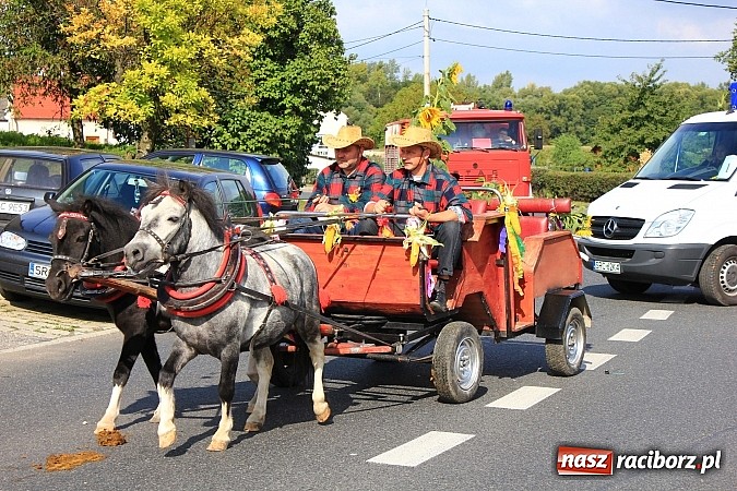Zdjęcie w galerii na portalu naszraciborz.pl: Dożynki miejskie z barwnym korowodem, mażoretkami i górniczą orkiestrą wiadomości z regionu