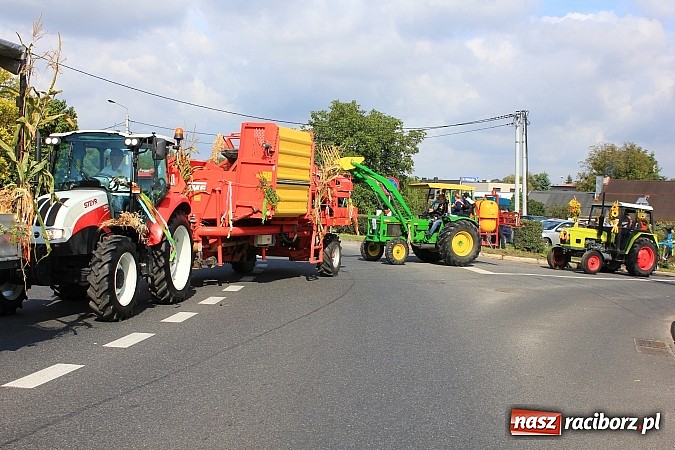 Zdjęcie w galerii na portalu naszraciborz.pl: Dożynki miejskie z barwnym korowodem, mażoretkami i górniczą orkiestrą wiadomości z regionu