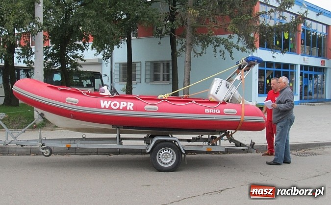 Zdjęcie w galerii na portalu naszraciborz.pl: WOPR Racibórz ma nowy nabytek wiadomości z regionu