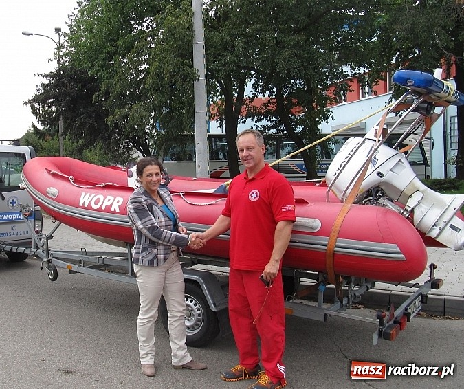Zdjęcie w galerii na portalu naszraciborz.pl: WOPR Racibórz ma nowy nabytek wiadomości z regionu