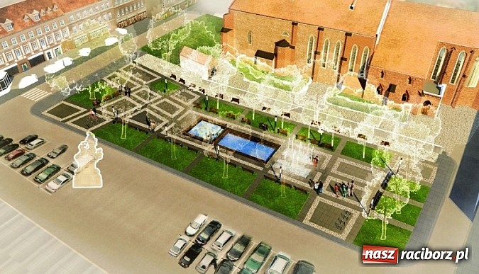 Zdjęcie w galerii na portalu naszraciborz.pl: Skwer księdza Pieczki zyska nowy blask wiadomości z regionu
