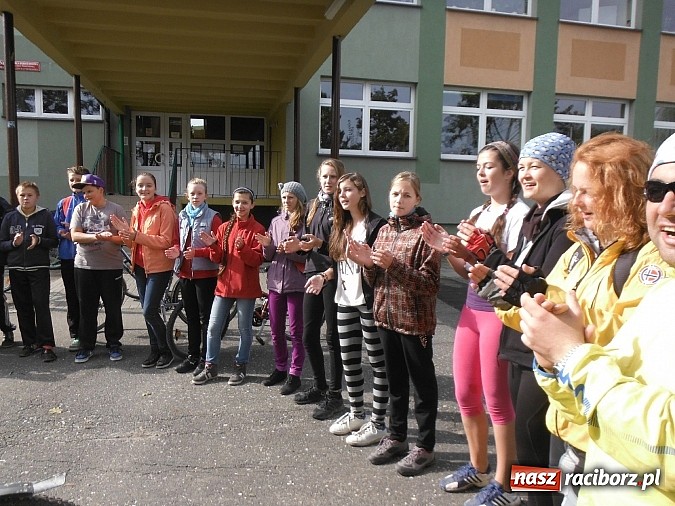 Zdjęcie w galerii na portalu naszraciborz.pl: Szkoła na dwóch kółkach, czyli nauka przez zabawę w Kuźni Raciborskiej wiadomości z regionu