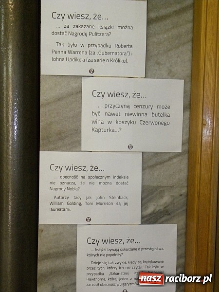 Zdjęcie w galerii na portalu naszraciborz.pl: Uwaga! Czytanie Czerwonego Kapturka surowo wzbronione! wiadomości z regionu